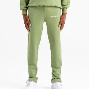 Les patrons luxury streetwear green sweatsuit 4