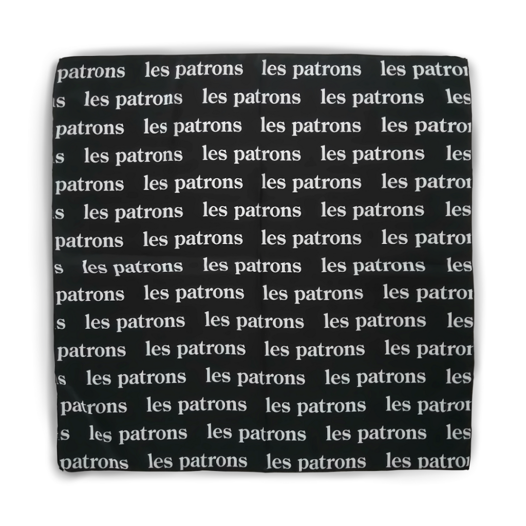 les patrons luxury streetwear all over style bandana