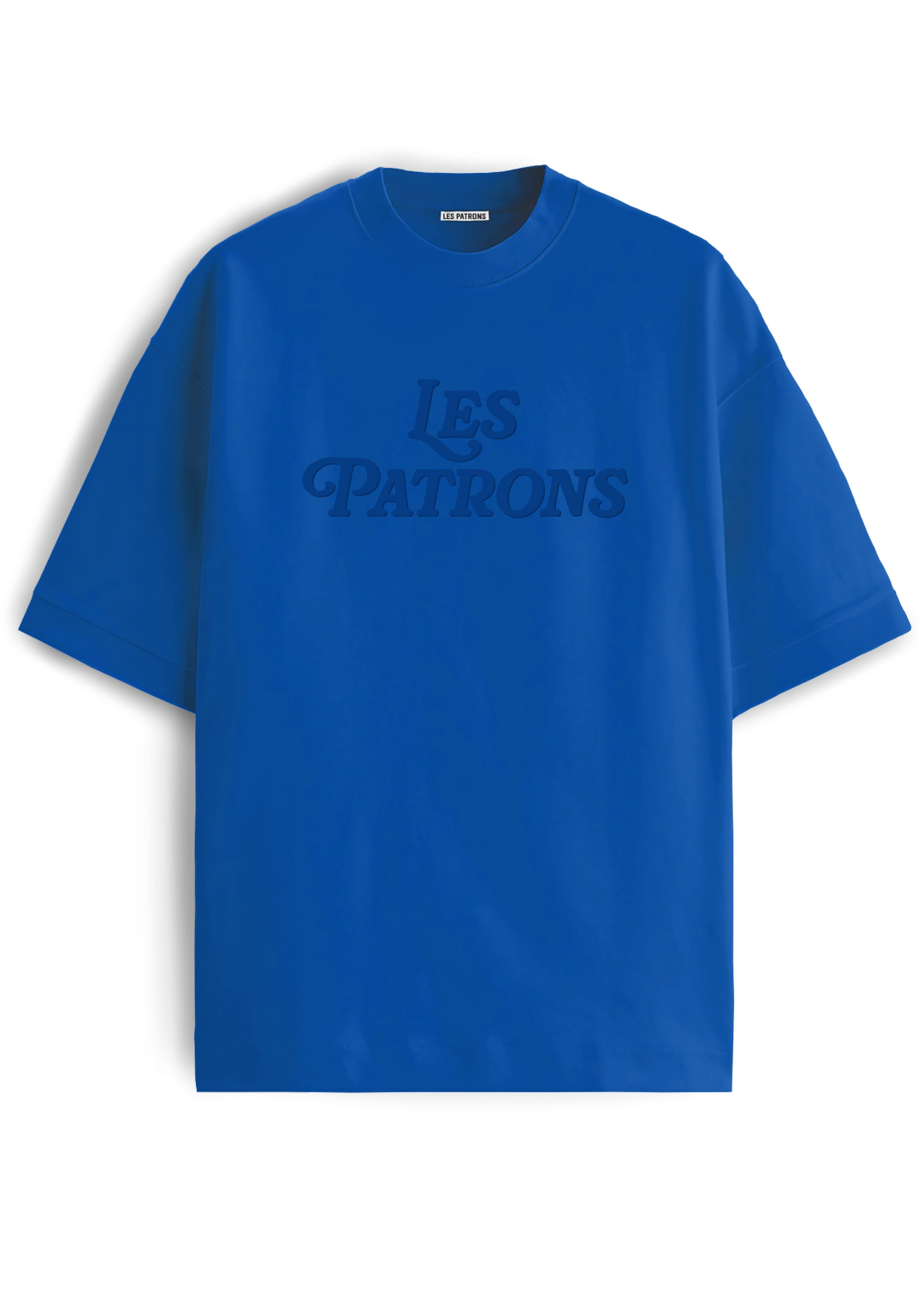 les patrons luxury streetwear royal blue les patrons tee