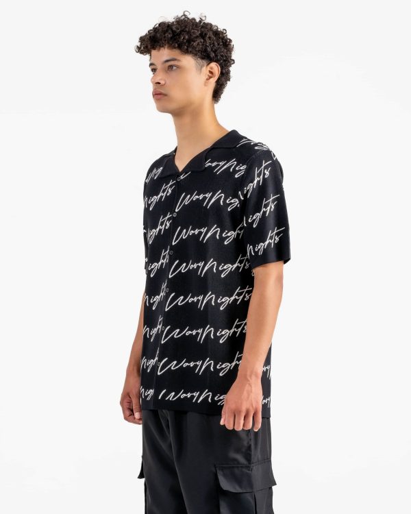 les patrons luxury streetwear wavy nights t-shirt