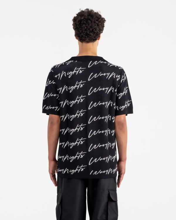 les patrons luxury streetwear wavy nights t-shirt