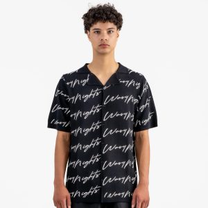 les patrons luxury streetwear wavy nights tshirt