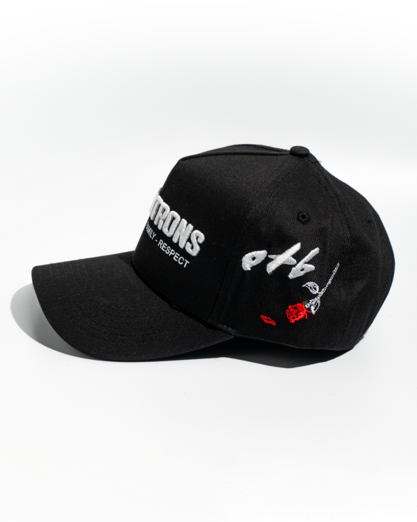 les patrons luxury streetwear signature black hat